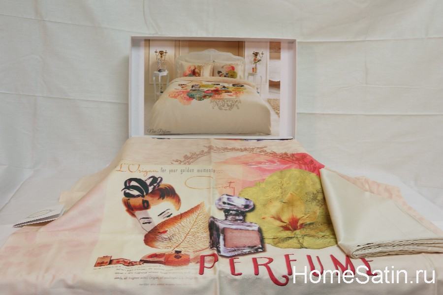 New perfume комплект постельного белья от Tivolyo Home семейный, photo №3