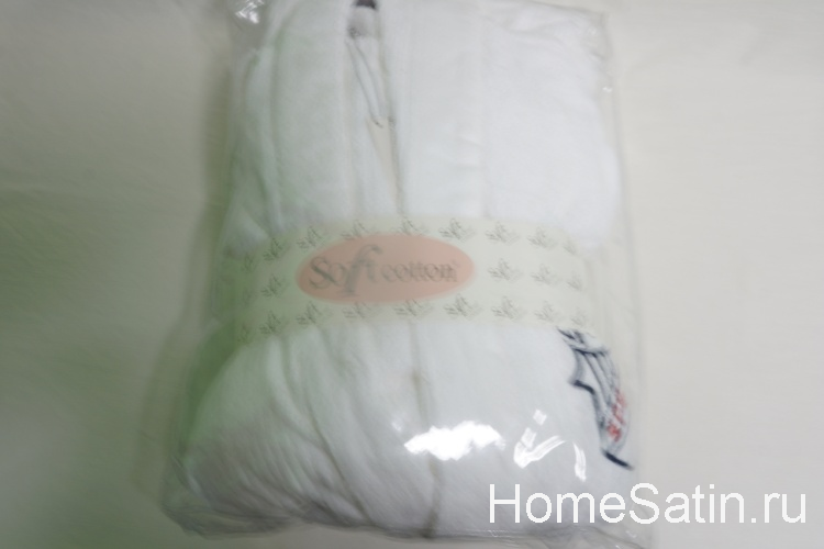 Soho sport халат мужской от Soft cotton белый XL, photo №2
