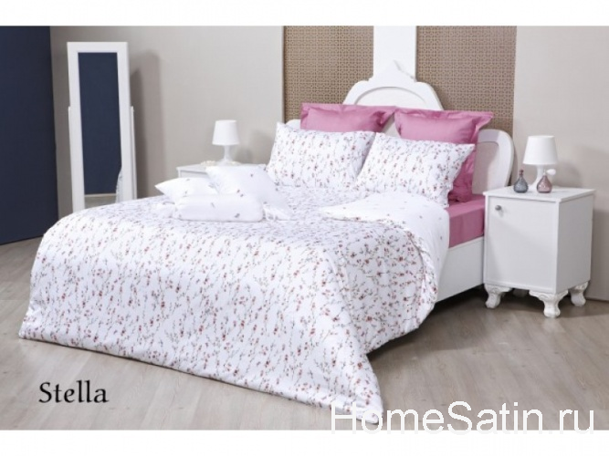 Stella комплект постельного белья мако сатин от Home Harmony евро, photo №1