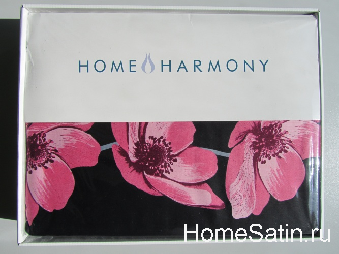 1029 комплект постельного белья мако сатин от Home Harmony евро, photo №3