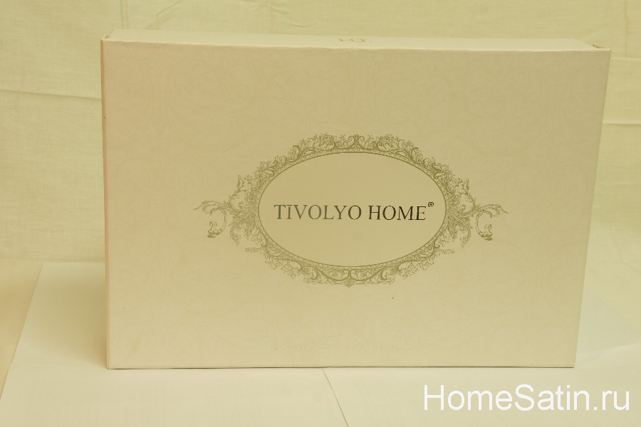 Anthemis комплект сатинового постельного белья от Tivolyo Home размер евро, photo №4